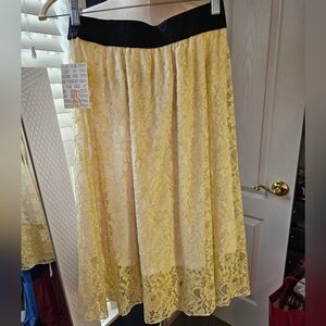 NWT LLR Lace Lola skirt